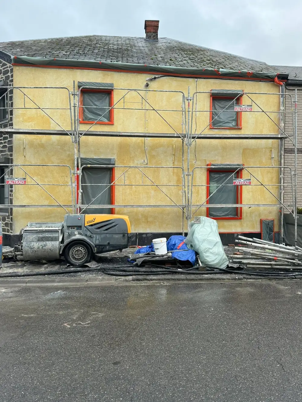 Travaux de gros œuvre et de façade menés par OLIVEIRA en Touraine — photo 76
